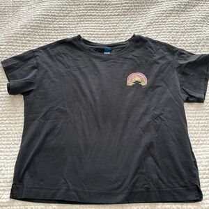 Oversized T-shirt Rainbow design